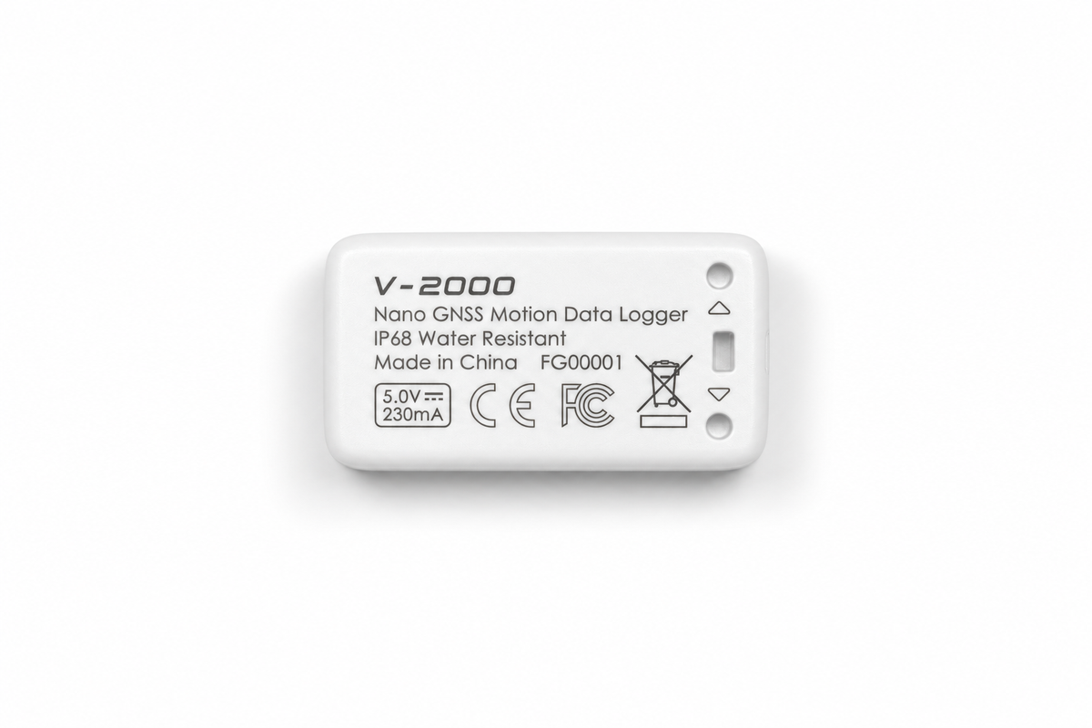 Columbus V-2000 Nano GNSS Motion Data Logger – Animal Behavior & Wildlife Tracking, Human & Field Research, 18g IP68 Waterproof High-Performance Logger with 3-Axis Motion, Up to 2 Months Interval Logging