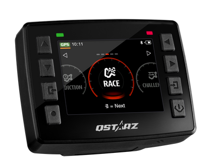 QSTARZ LT-9000S GPS Lap Timer – 25Hz GNSS Racing Data Logger for Motorcycles & Race Cars
