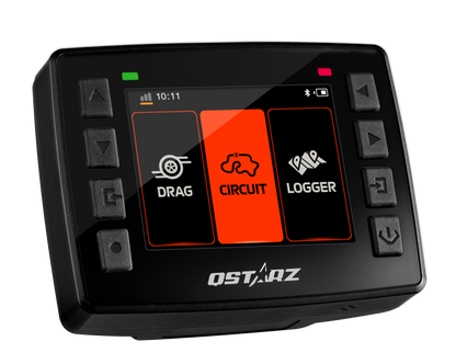 QSTARZ LT-9000S GPS Lap Timer – 25Hz GNSS Racing Data Logger for Motorcycles & Race Cars