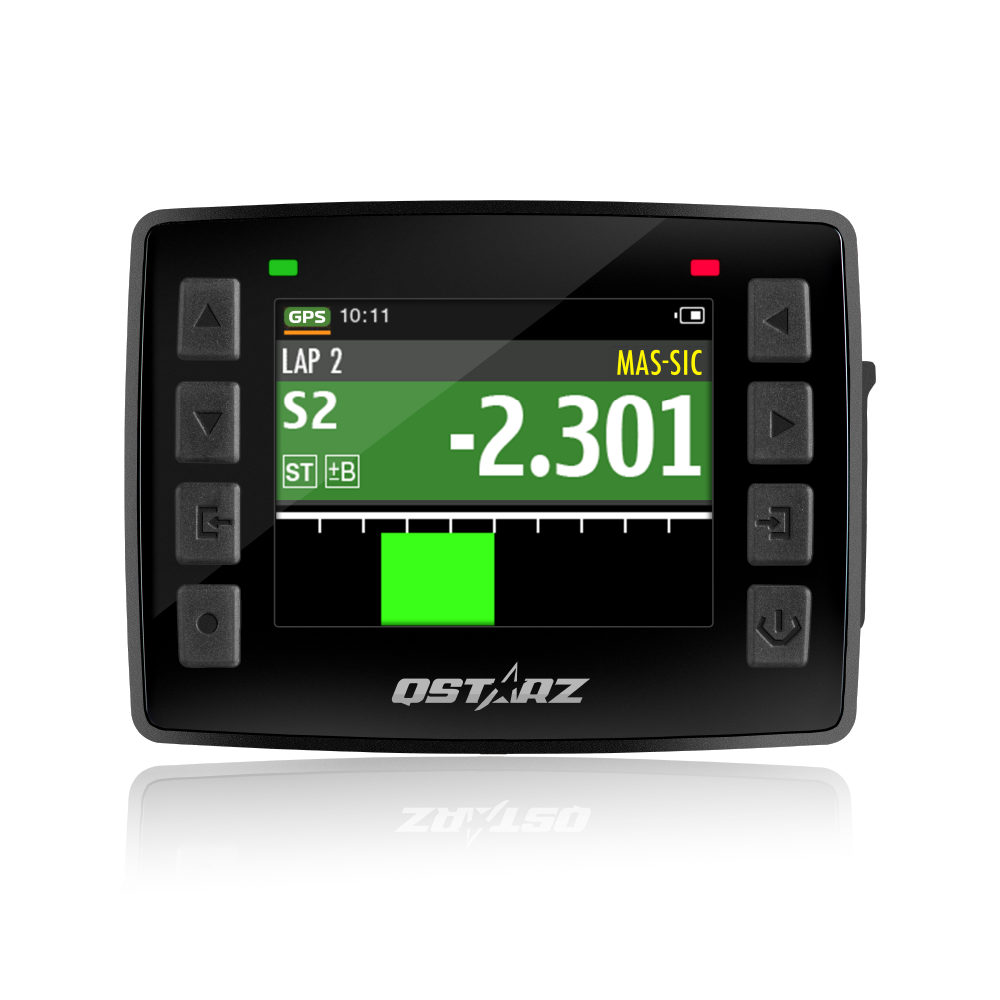 QSTARZ LT-9000S GPS Lap Timer – 25Hz GNSS Racing Data Logger for Motorcycles & Race Cars