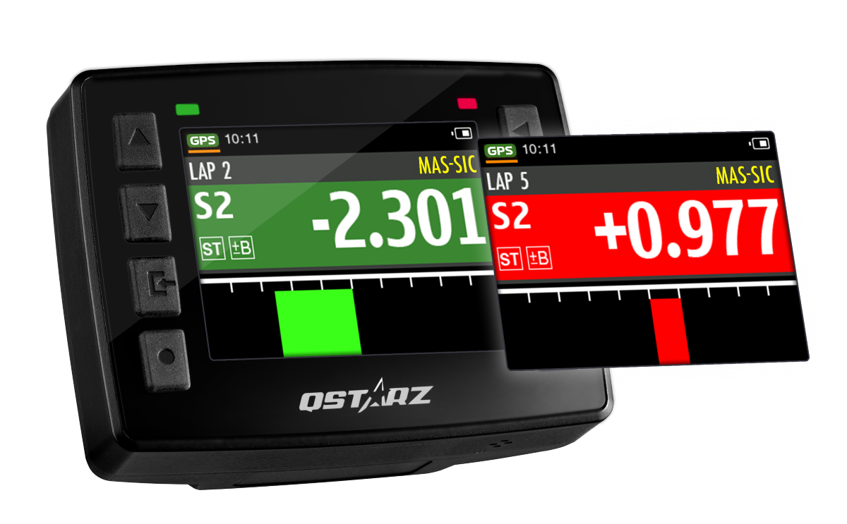 QSTARZ LT-9000S GPS Lap Timer – 25Hz GNSS Racing Data Logger for Motorcycles & Race Cars