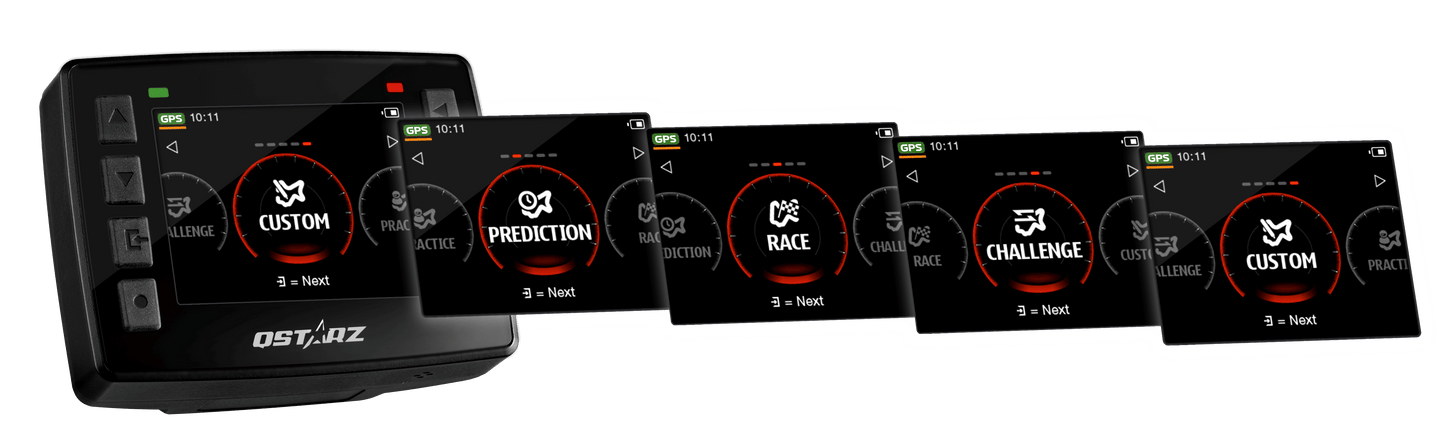 QSTARZ LT-9000S GPS Lap Timer – 25Hz GNSS Racing Data Logger for Motorcycles & Race Cars