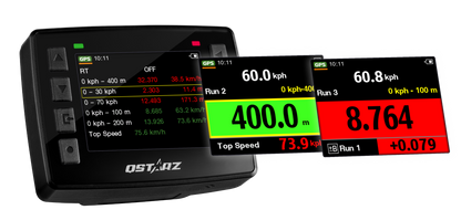 QSTARZ LT-9000S GPS Lap Timer – 25Hz GNSS Racing Data Logger for Motorcycles & Race Cars