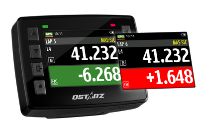 QSTARZ LT-9000S GPS Lap Timer – 25Hz GNSS Racing Data Logger for Motorcycles & Race Cars
