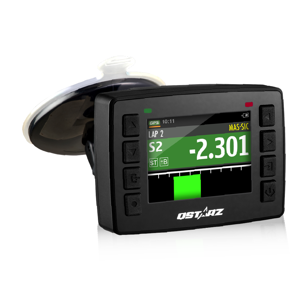 QSTARZ LT-9000S GPS Lap Timer – 25Hz GNSS Racing Data Logger for Motorcycles & Race Cars