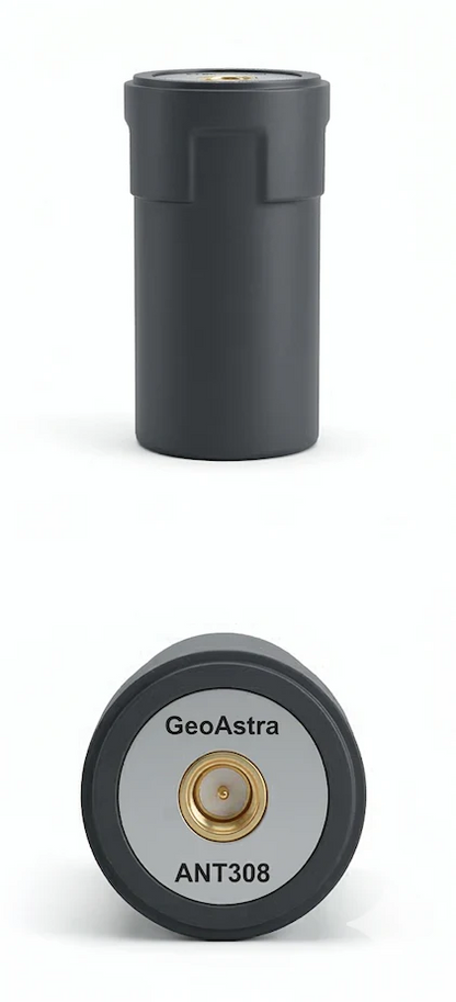 GeoAstra ANT308 L1, L2 Dual band RTK High-Precision Active Helical Antenna