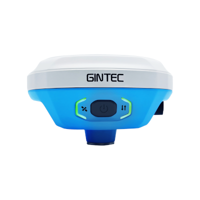 Gintec G40 Survey RTK GNSS Receiver (Triple-band L1, L2 & L5, 1408  Channels, 0.8cm accuracy, AR Visual Stakeout)