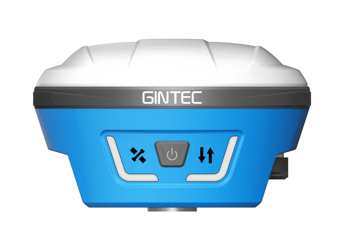 Gintec G50 Laser RTK GNSS Receiver (Triple-Band L1/L2/L5, 1408 Channels, 0.8cm Accuracy, Laser Measurement & Stakeout)