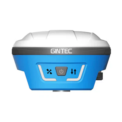 Gintec G50 Laser RTK GNSS Receiver (Triple-Band L1/L2/L5, 1408 Channels, 0.8cm Accuracy, Laser Measurement & Stakeout)