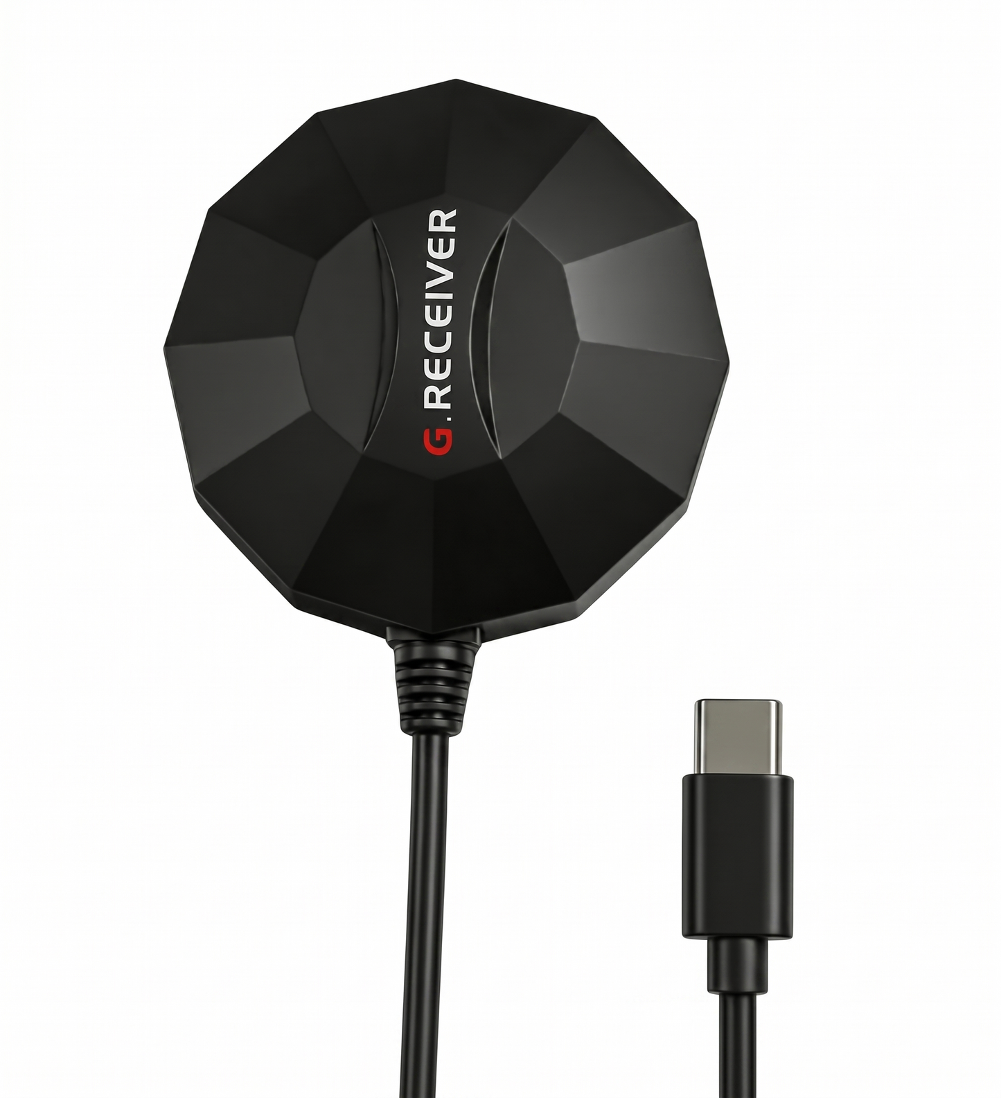 GeoAstra GC-9140KB Industrial-Grade USB-C GNSS Receiver (USB Type-C, 25 Hz update rate, IP67 waterproof, full constellation support, u-blox M9140-KB chip)