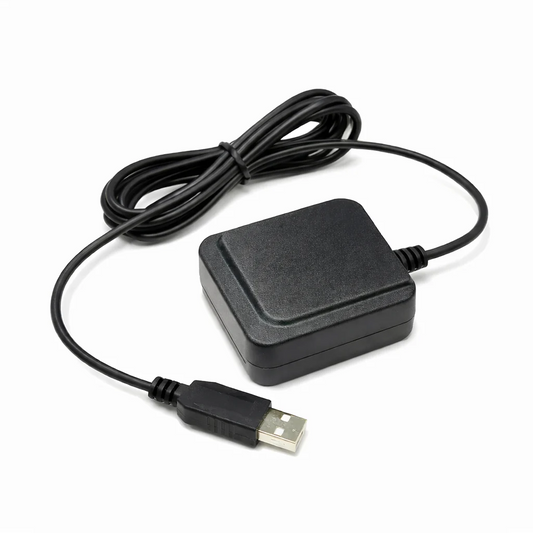 Navisys GR-M02U Industrial Grade L1 + L5 Dual-Band USB GNSS Receiver (1.5m Accuracy, 10Hz Update Rate, IPX7 Waterproof, Fully EMI Shielded, Operating Temperatures from -40°C to +85°C)