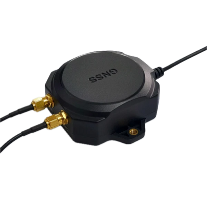 GeoAstra RTU609BT Dual RTK Heading GNSS Receiver (Dual-RTK Engine, Dual-antenna, Bluetooth and USB Dual interfaces, L1, L2 and L5 Tri-Band, up to 0.8 cm position accuracy and 0.2 ° direction accuracy)