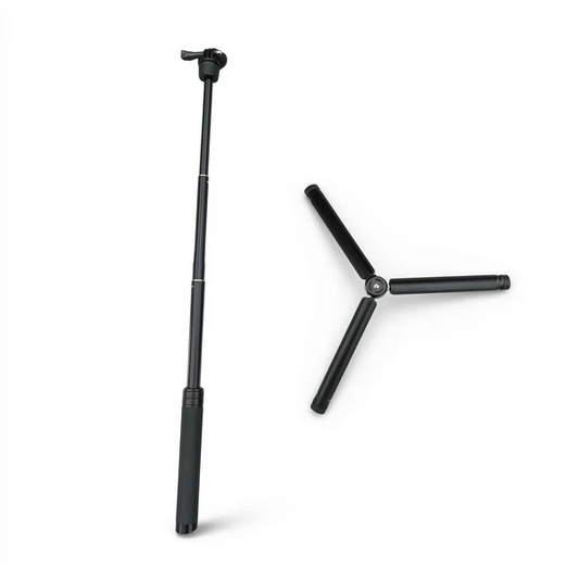 Lightweight Aluminum Telescopic Rod + Tripod + Rotary Head (Accessory for GeoAstra X8-M1 GNSS Receiver)