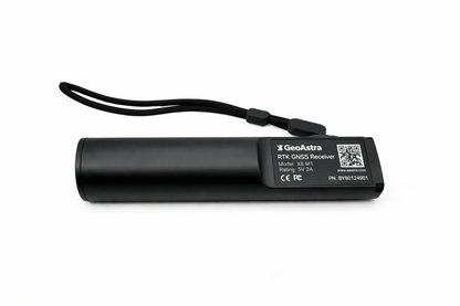 GeoAstra X8-M1 RTK GNSS Receiver (L1, L2 & L5 bands, Dual Interfaces, IP67 waterproof, 20-hour battery life, ultra-portable at only 104g, 50 cm accuracy standalone, up to 1 cm accuracy with RTK)